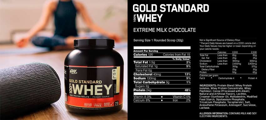 Ptoteina Whey de leche