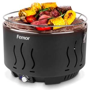 Femor La mejor Barbacoa de carbón sin humo