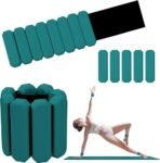 Omtofo 2lb 1 Par Pesas Ajustables para muñeca, Pesas para Tobillo, para Ejercicio, Caminar